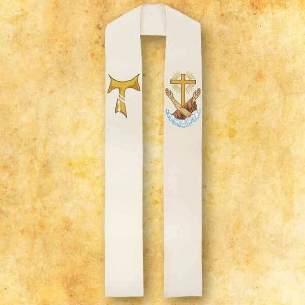 Stuła haftowana "Franciszkański"