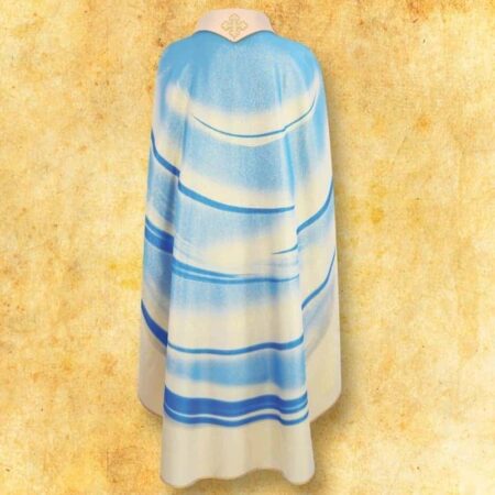 Ornat foto niebieski "MB Fatimska"