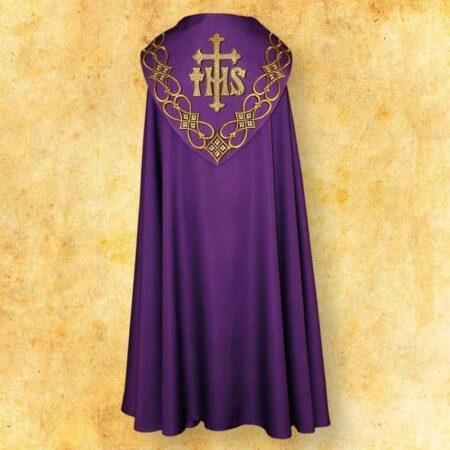 Kapa haftowana "IHS"