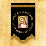 Chorągiew żałobna "Jezus Cierpiący"