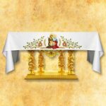 tovaglia per altare Stella di Betlemme