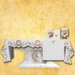 Tovaglia ricamata Francescana