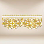 Pizzo omerale ricamato con IHS