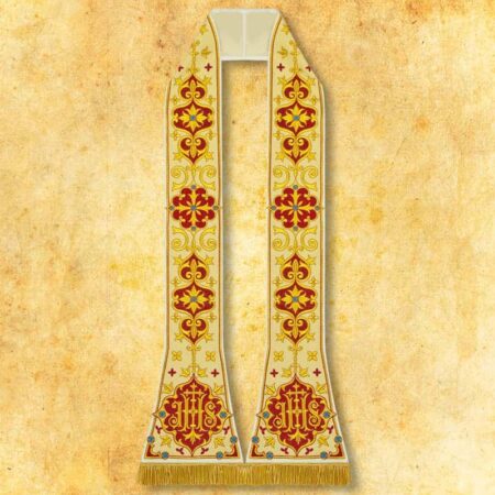 Stuła Rzymska Haftowana "Ostatnia
 Wieczerza"