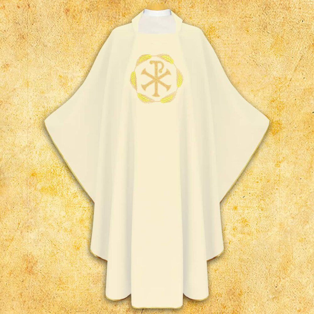 Casula ricamata PX ecru