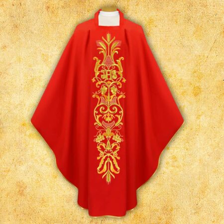 Ornat Haftowany "Kłosy I Winogrono"