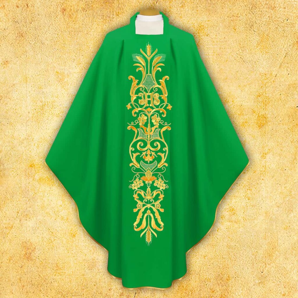 Casula ricamata Spighe e Grappoli