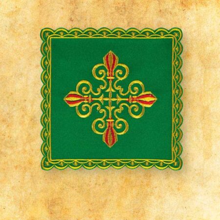 Palka Haftowana Zielona Nr 39