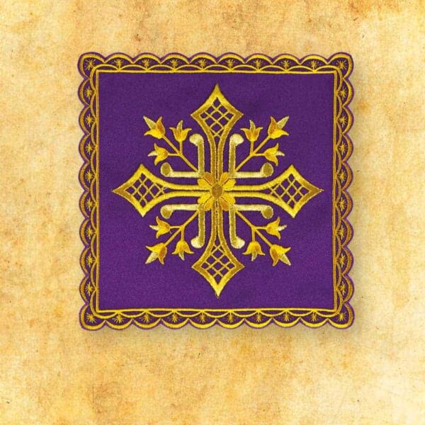 Palka Haftowana Fioletowa Nr 48 Palka Haftowana Fioletowa Nr 48