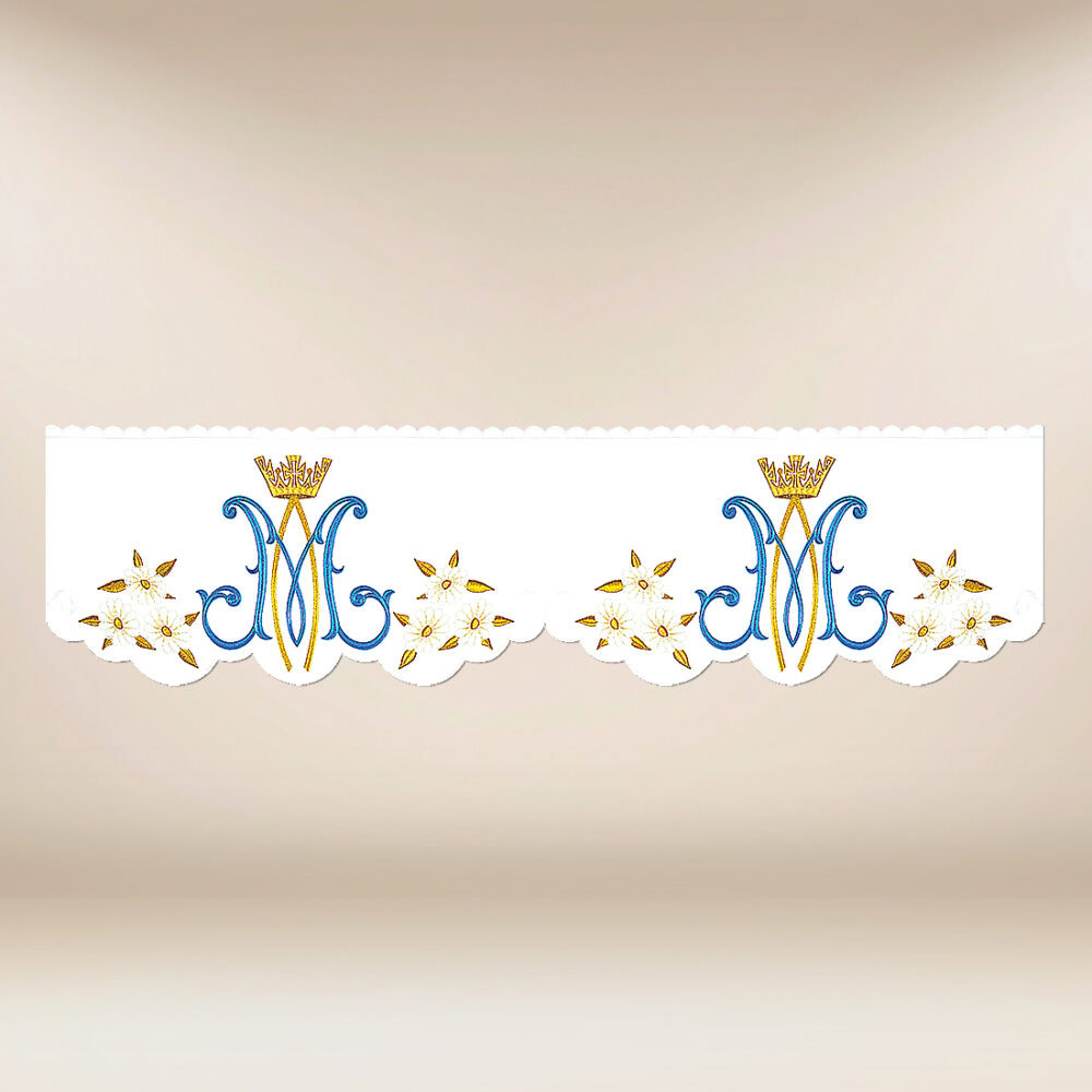 Pizzo ricamato mariano