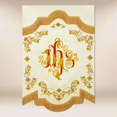 Mini Chorągiew Dwustronna Serce Jezusa