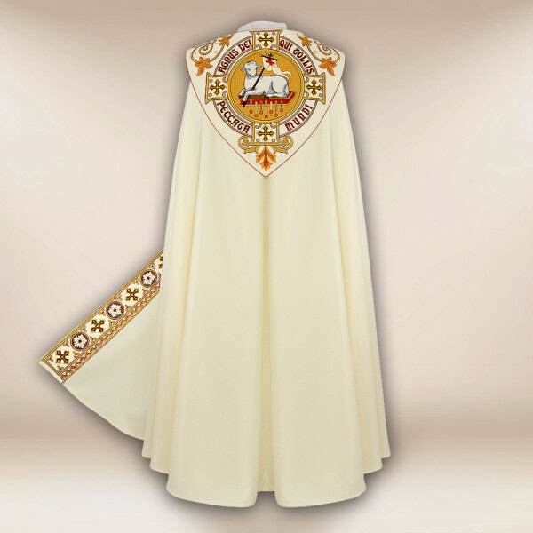 Kapa haftowana "Baranek Boży"