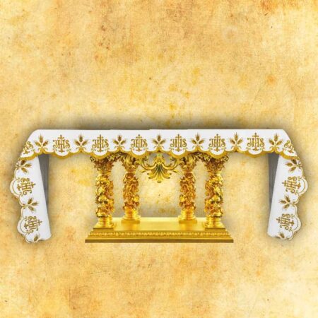 Obrus Haftowany "Złota Seria - Krzyżyk" - na dowolny wymiar