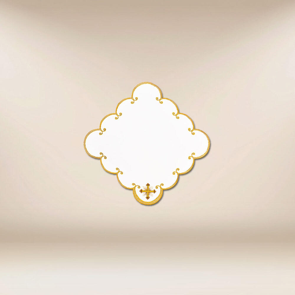 Tovaglietta ricamata di dimensioni 32 × 32 cm