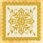 Servizio da messa in lino