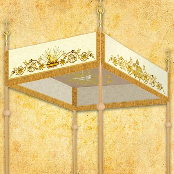 Baldachim Haftowany Na Procesję Baldachim Haftowany Na Procesję