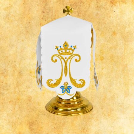 Conopeo copri pisside Madonna