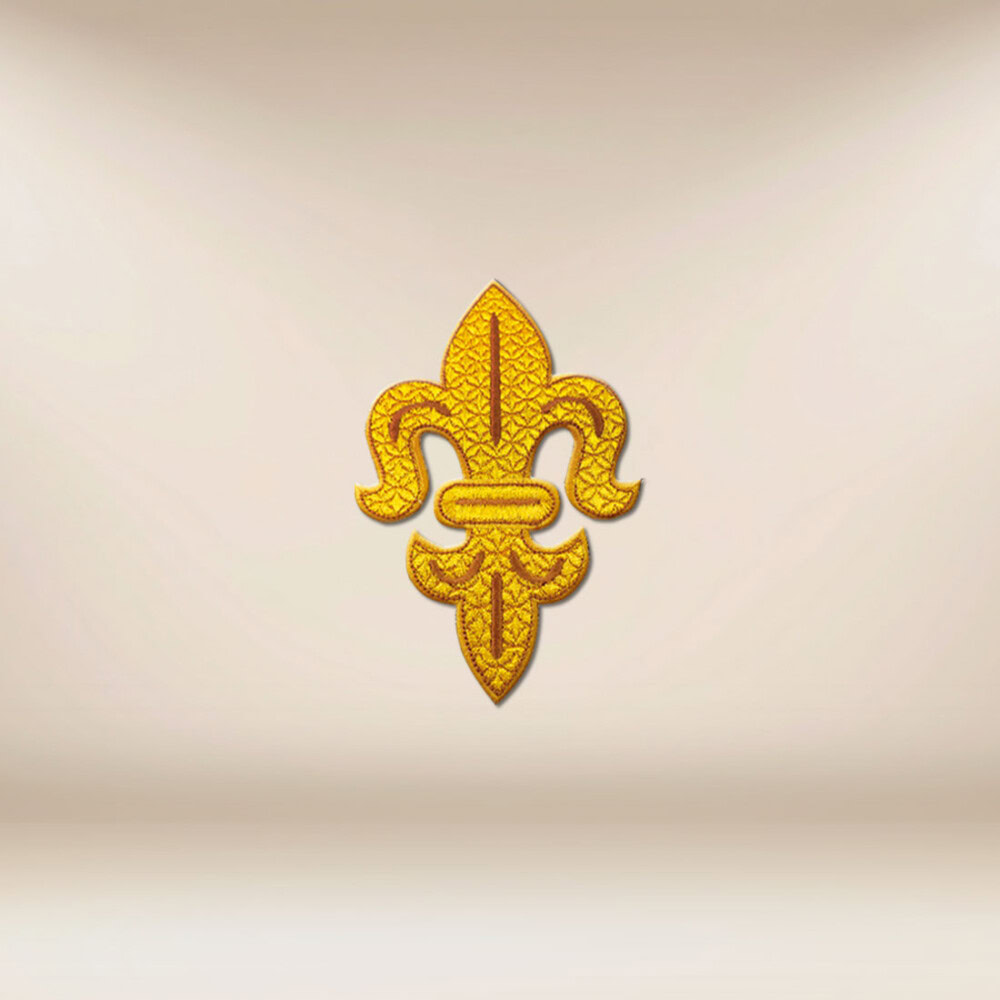 aplikacja haftowana Lilijka Złota