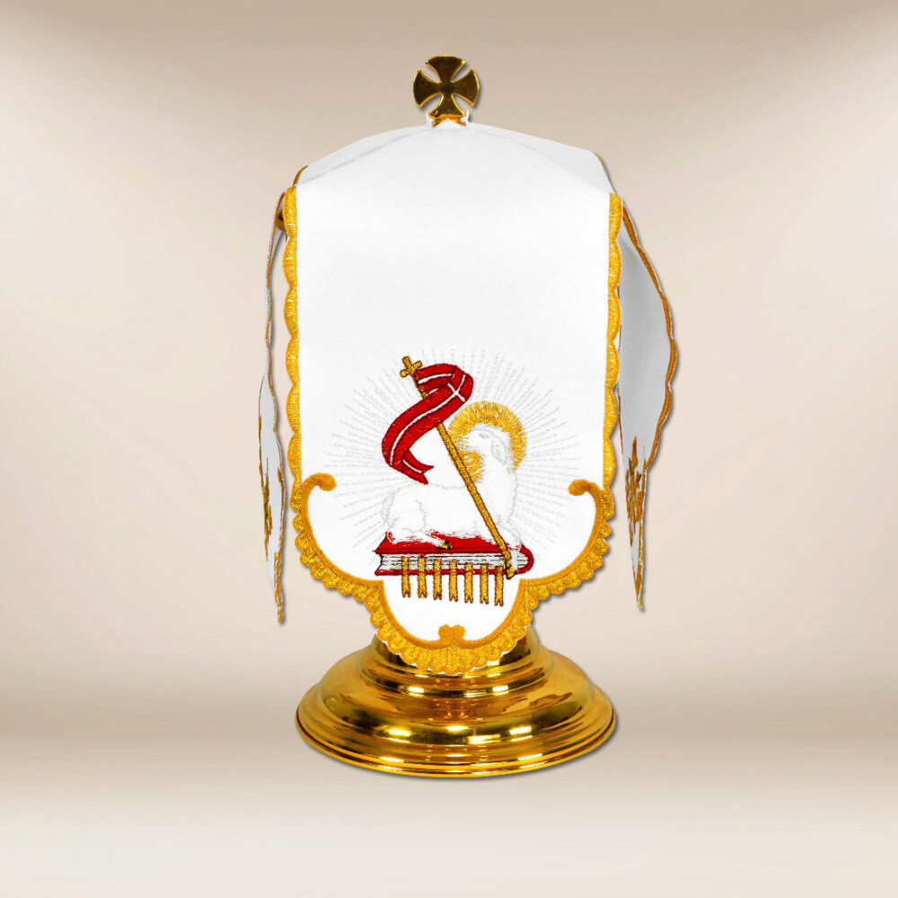 Conopeo copri pisside Agnus Dei