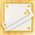 Servizio da messa in lino