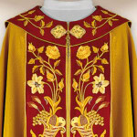 Kapa liturgiczna Serce Jezusa i Maryi