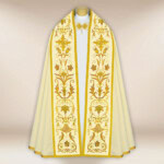 Piviale romano ricamato con IHS