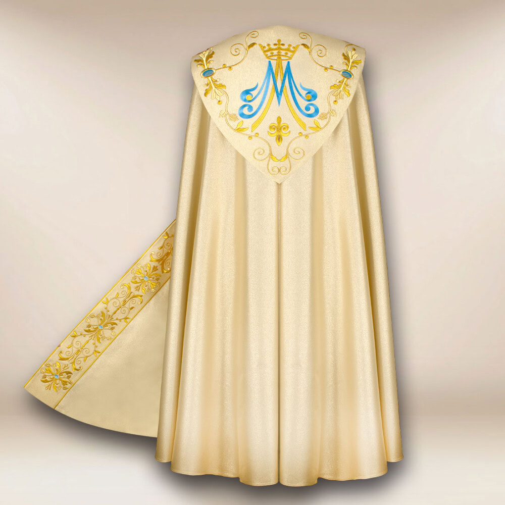 Piviale ricamato Mariano dorato