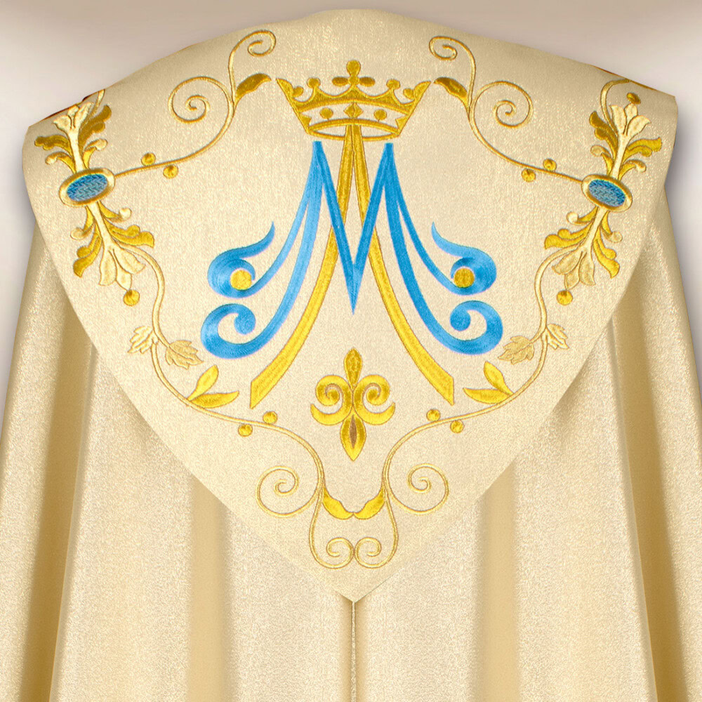 Piviale ricamato Mariano dorato