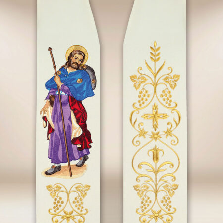 Stole sacerdotali ricamate "San Giacomo"