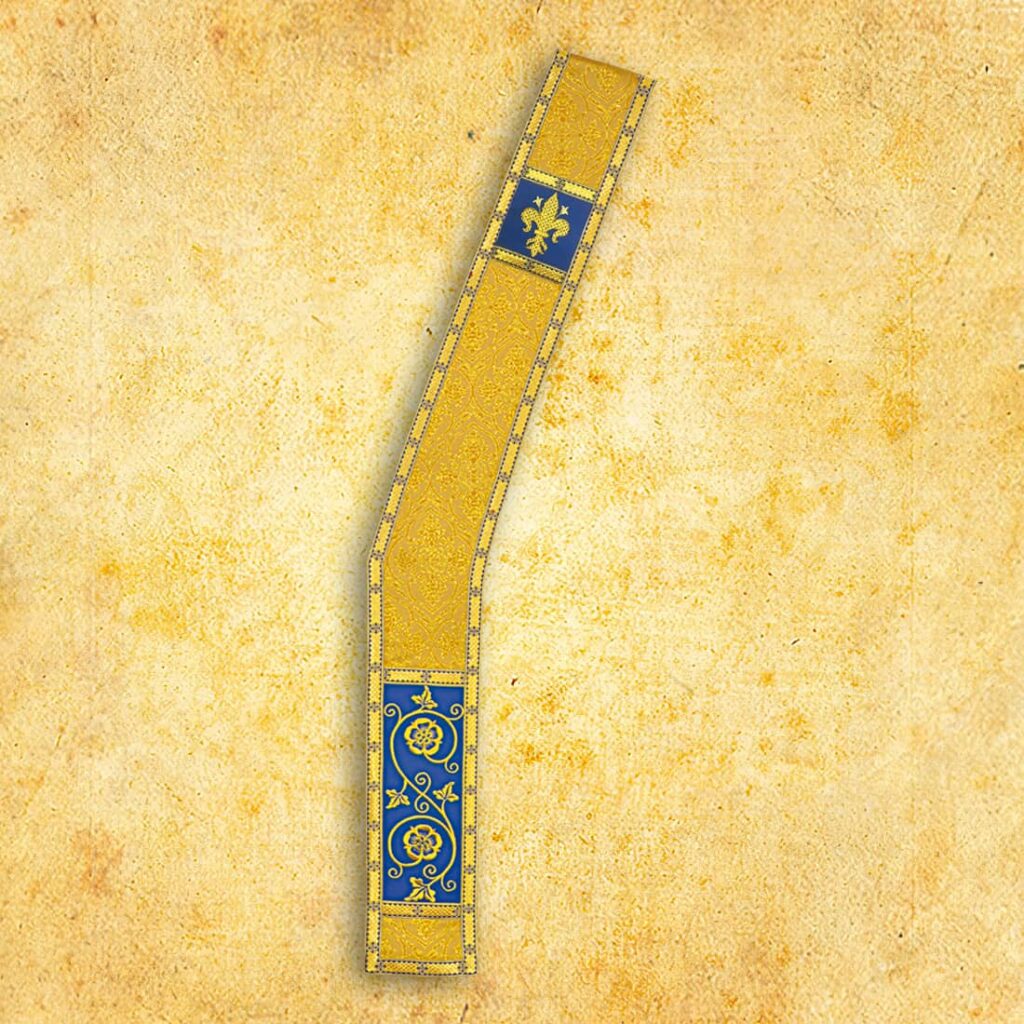 Stole Diaconali ricamate Conchiglie di San Giacomo