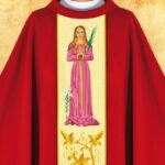 Casula ricamata San Filomena