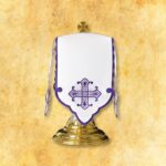 Set di biancheria per calice Calvario