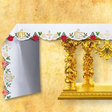 Obrus haftowany "Róże"