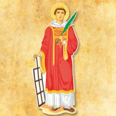 Applicazione ricamata S. Lorenzo