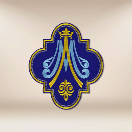 applicazione ricamata Mariana M
