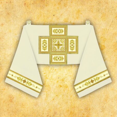 Ornat haftowany "Brillante-Bianco"