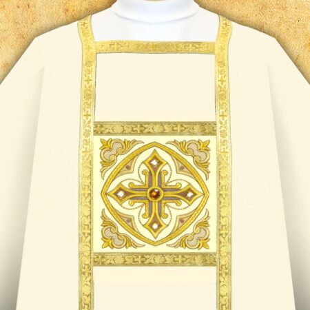 Ornat haftowany "Brillante-Bianco"