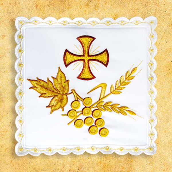 Palka haftowana biała nr 12 Palka haftowana biała nr 12