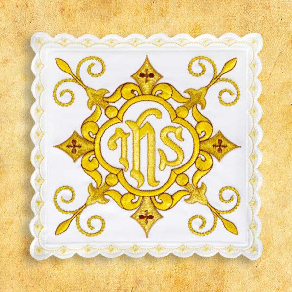 Palka haftowana biała nr 12 Palka haftowana biała nr 12