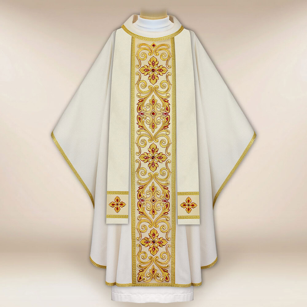 Casula liturgica ricamata