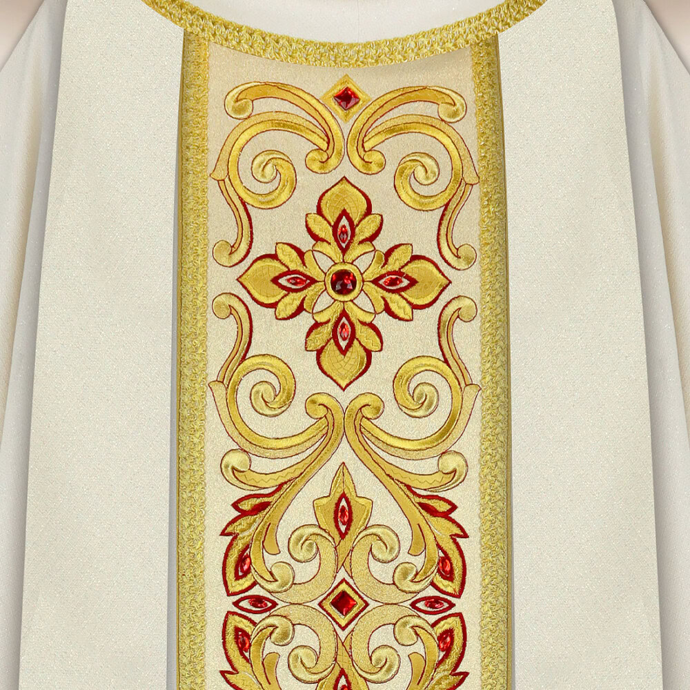Casula liturgica ricamata