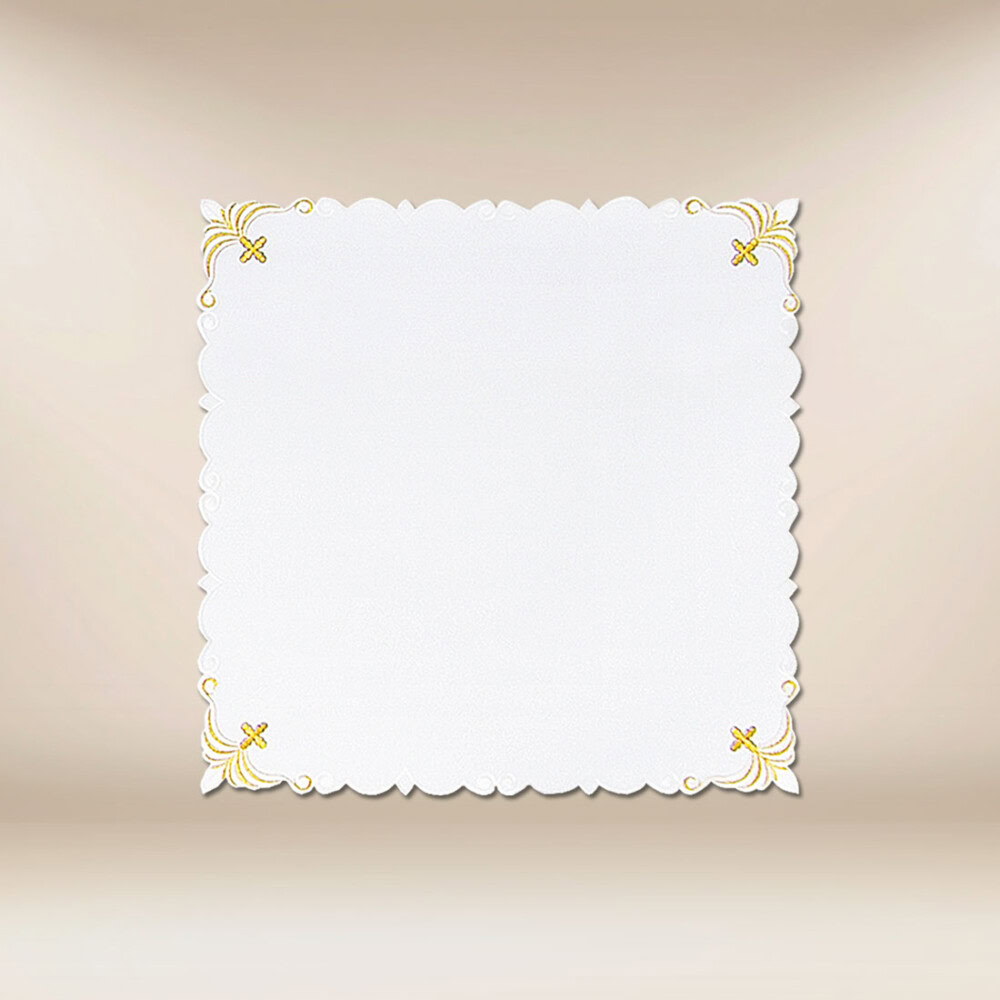 Tovaglietta ricamata di dimensioni 45cm × 45cm