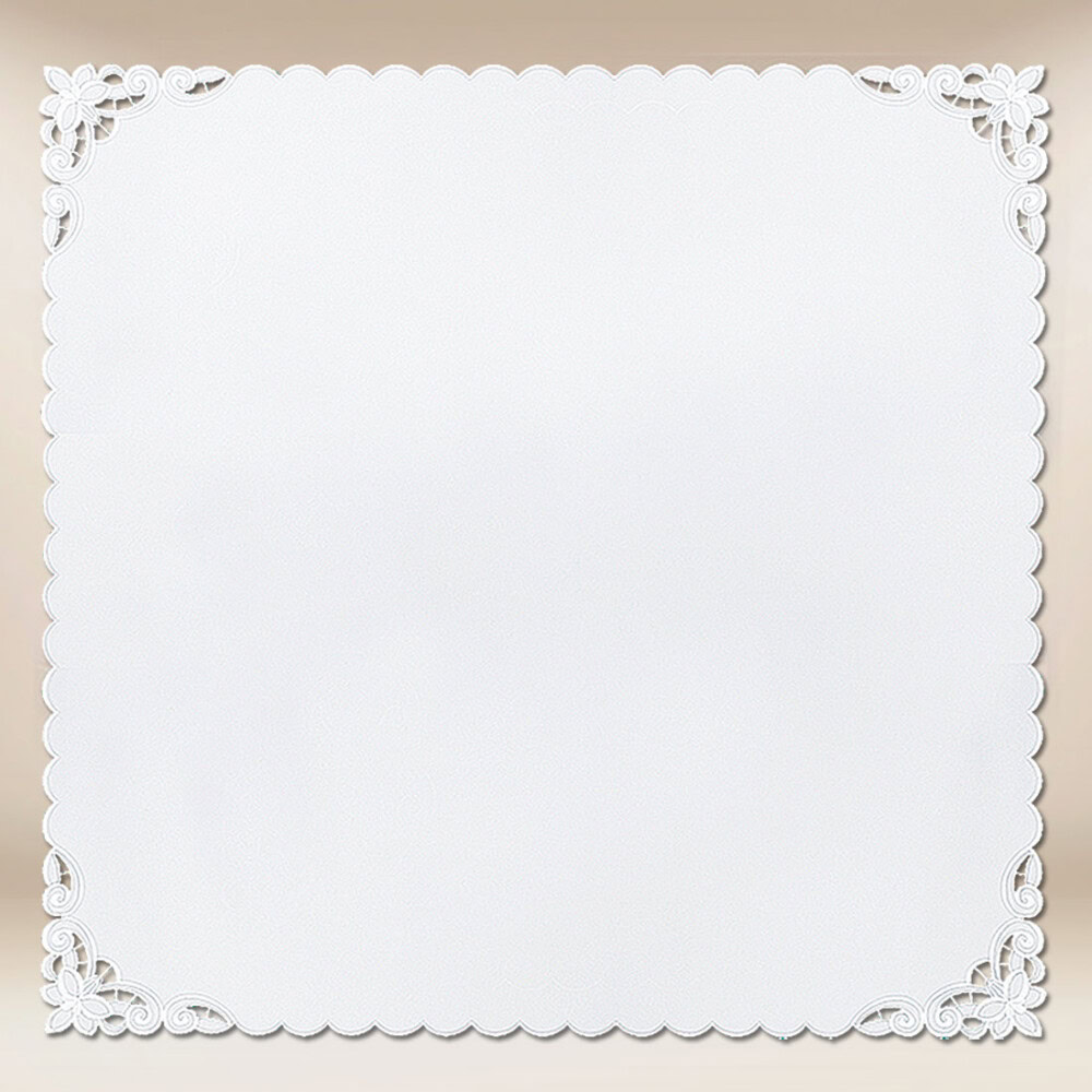 Tovaglietta ricamata d'altare 95x95cm