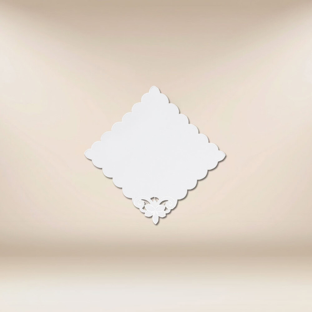 Tovaglietta d'altare ricamata 32x32cm