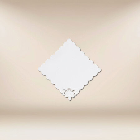 Tovaglietta da altare ricamata 32x32 cm