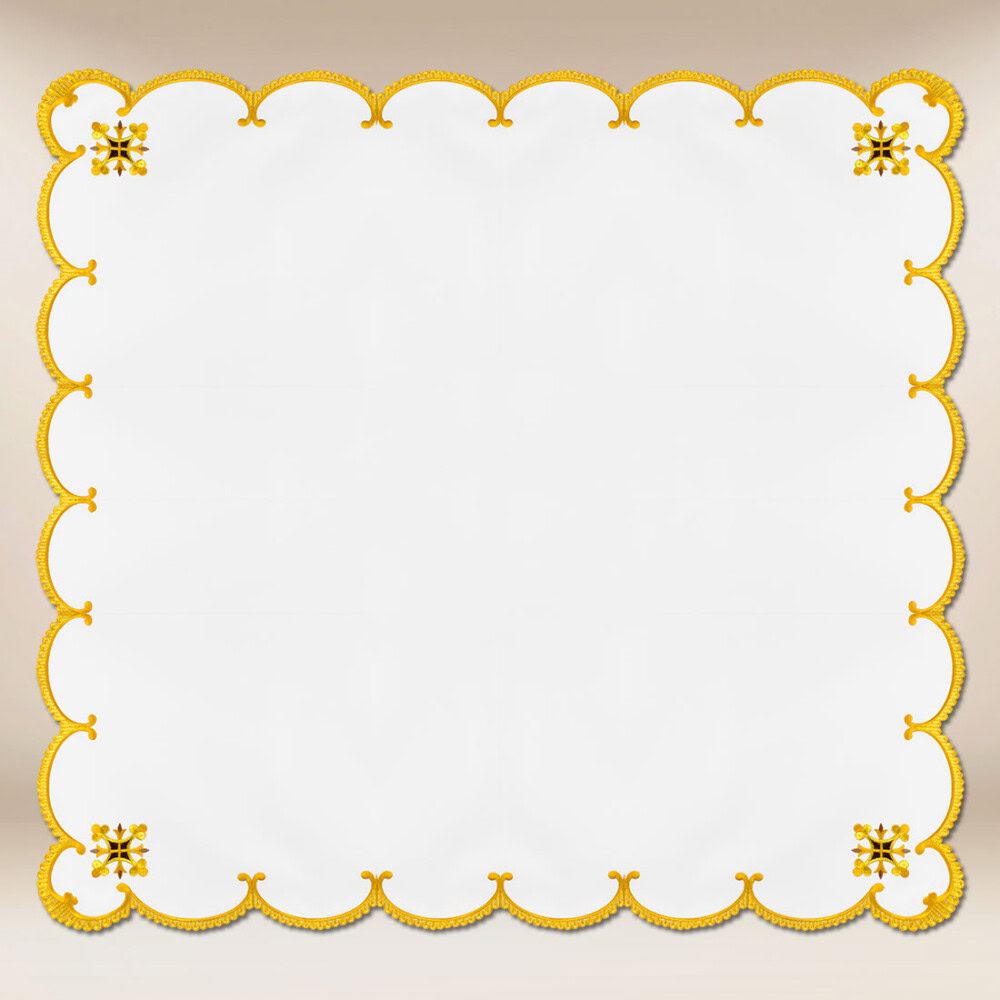 Tovaglietta liturgica ricamata