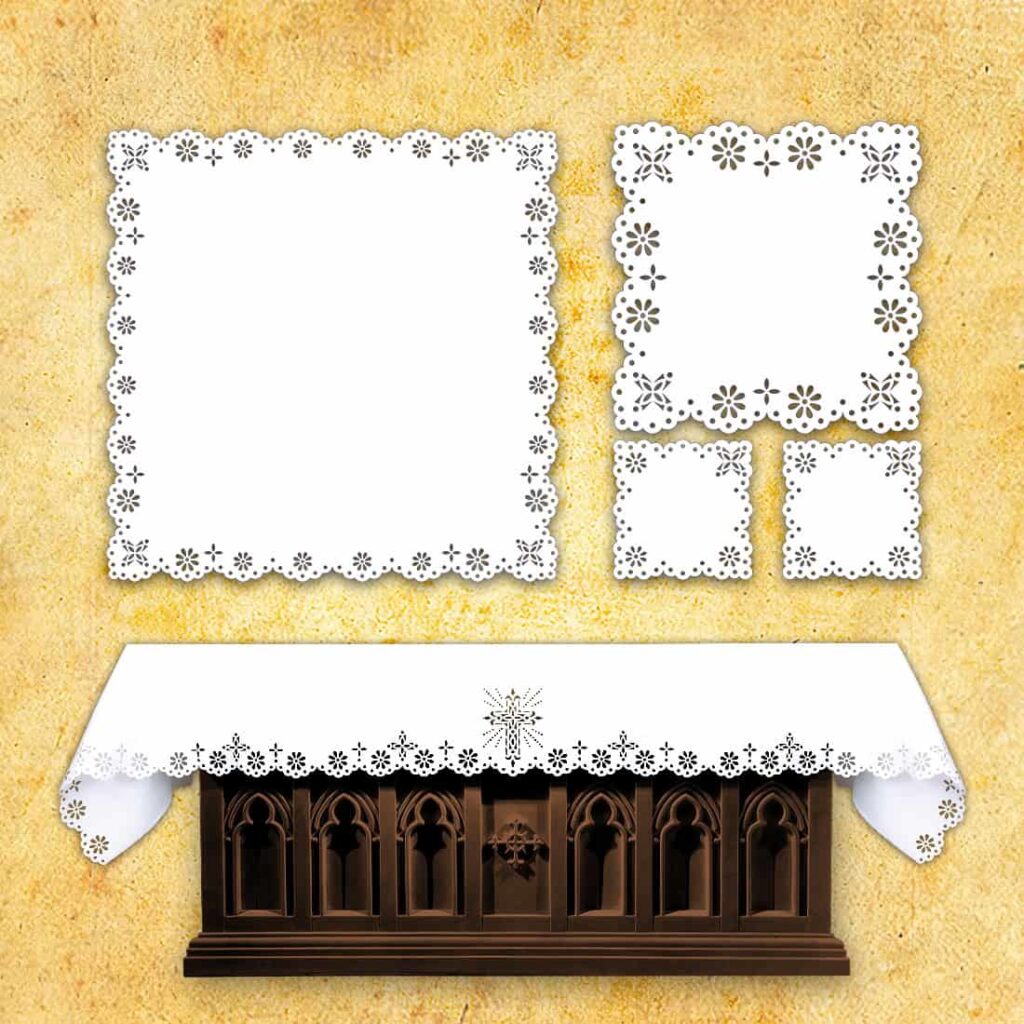 Set a giorno per l'altare