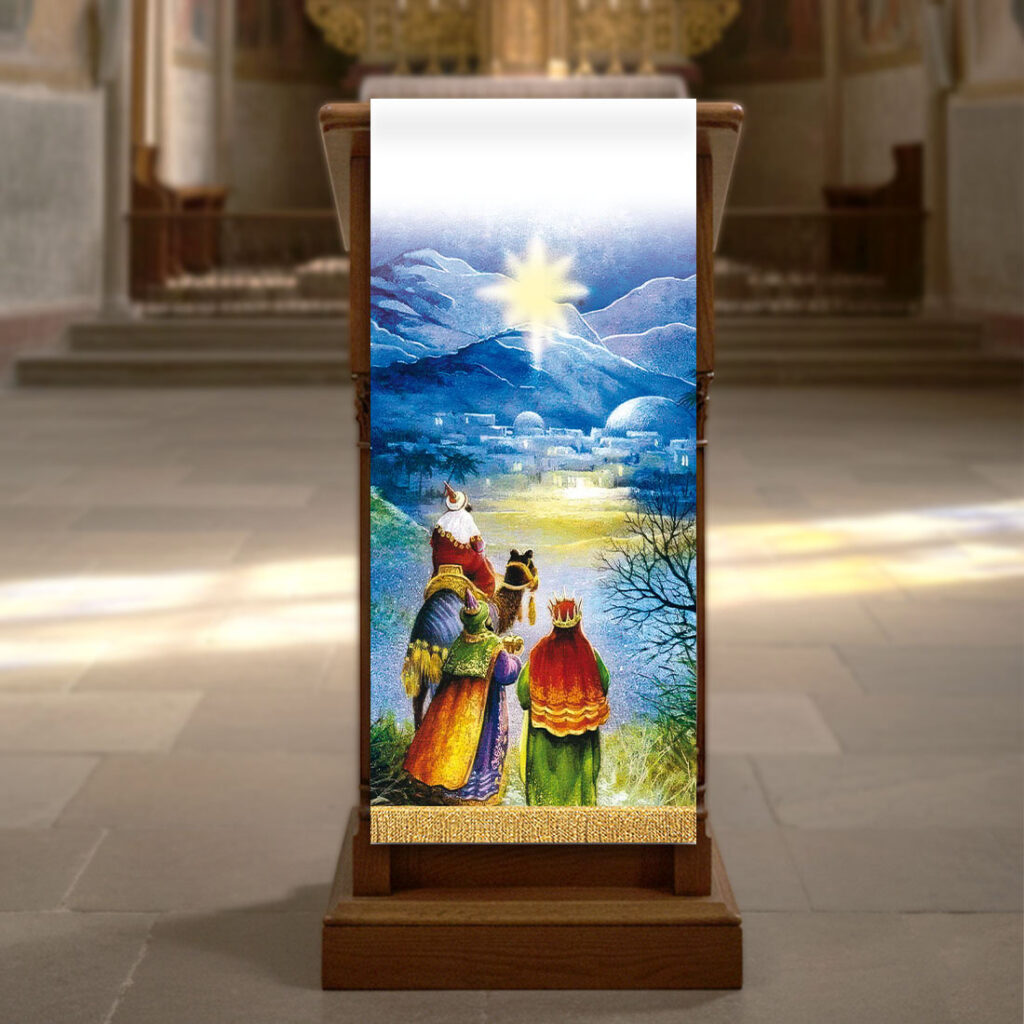 Coprileggio stampato Tre Re