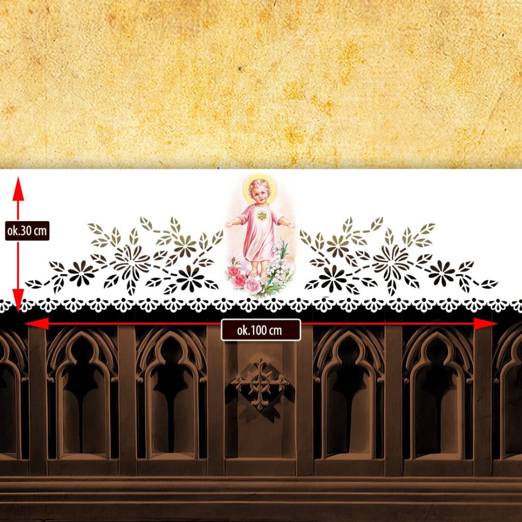 Tovaglia d'altare traforata