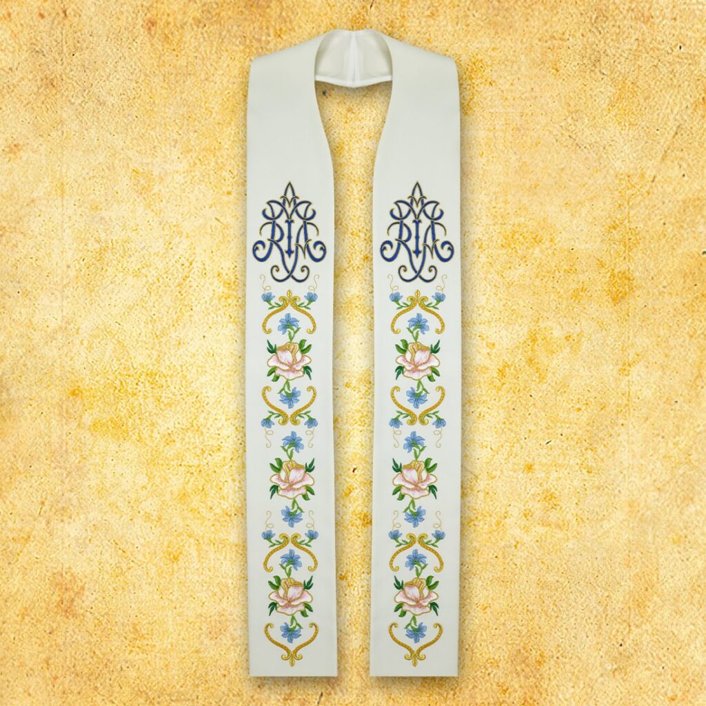 Stola ricamata Mariana